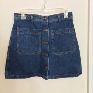 Zara jean skirt